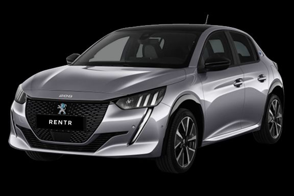 Peugeot 208 grise