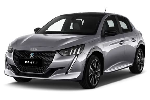 Peugeot 208 grise